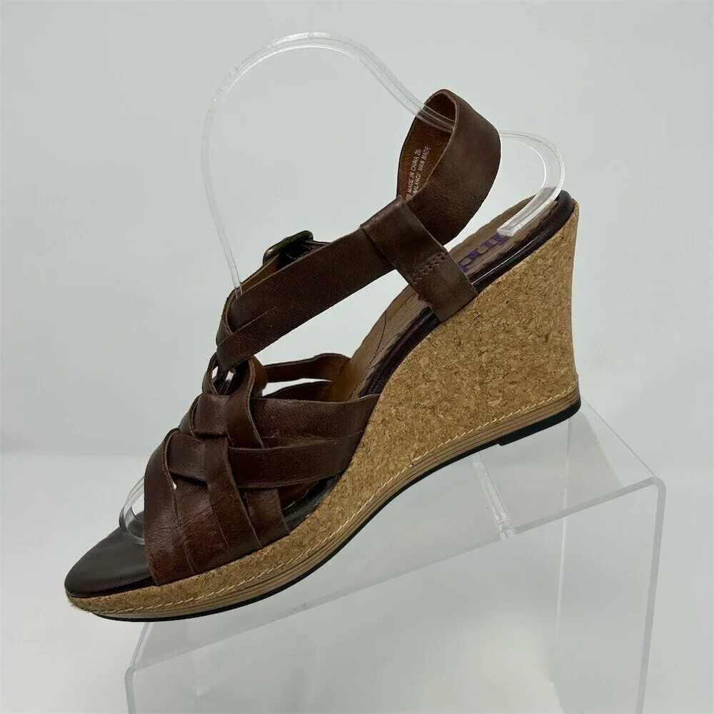 Clarks indigo brown